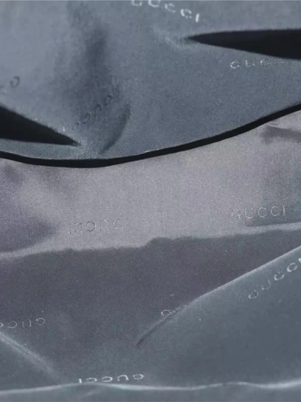 Gucci Jackie Line Black Nylon & Leather Tote Bag
Style 002-1072 (Made in Italy) - Picture 9 of 13